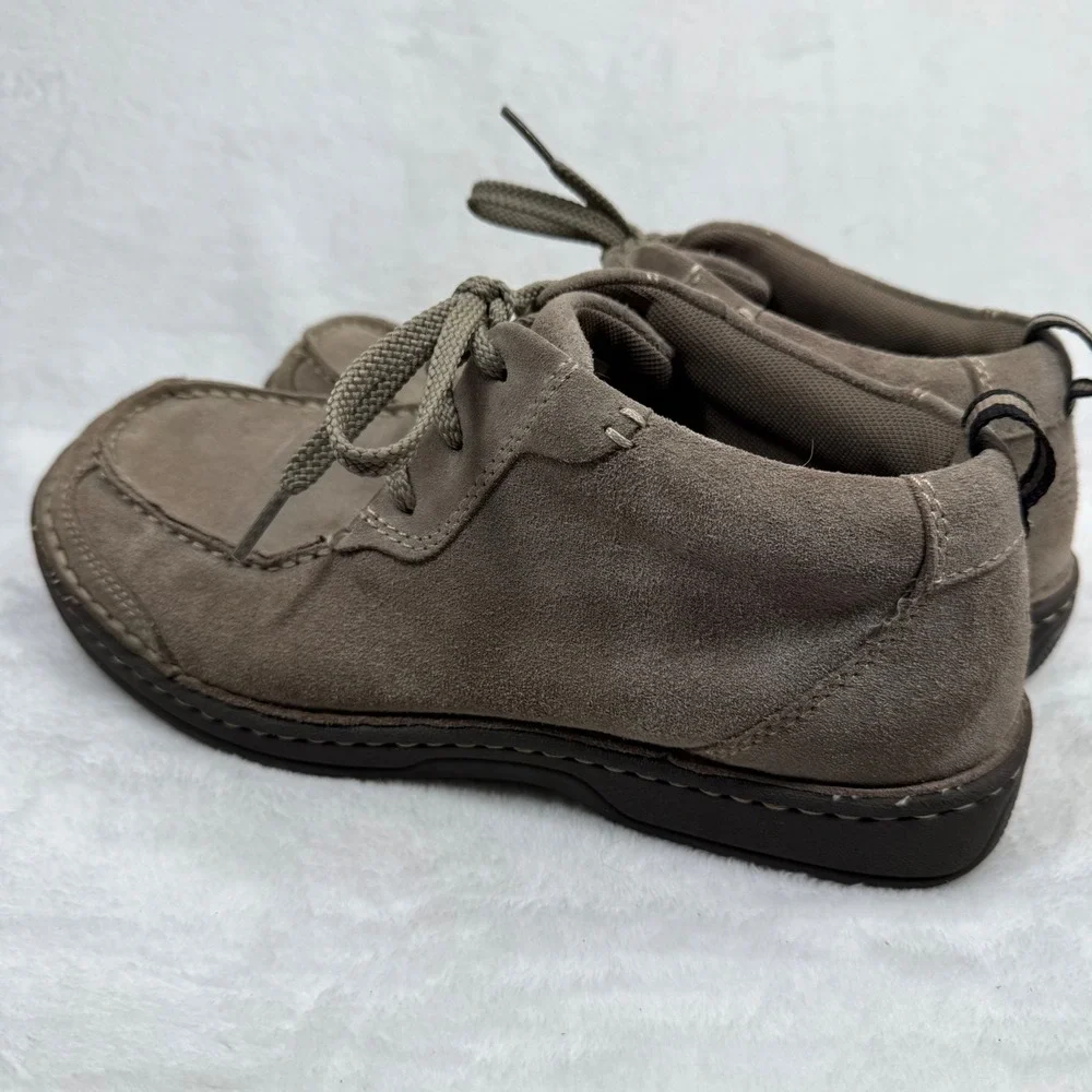 Streetcars Check 2515S Mens 8.5 M Taupe Brown Suede Leather Moc Toe Chukka Boots